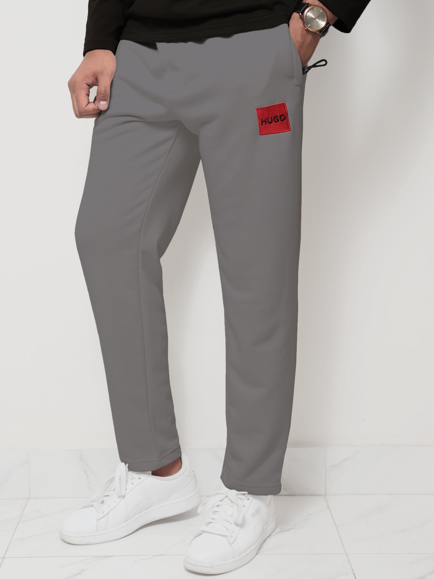 TR327- HGO 100% COTTON PREMIUM TROUSER "DARK STEEL"
