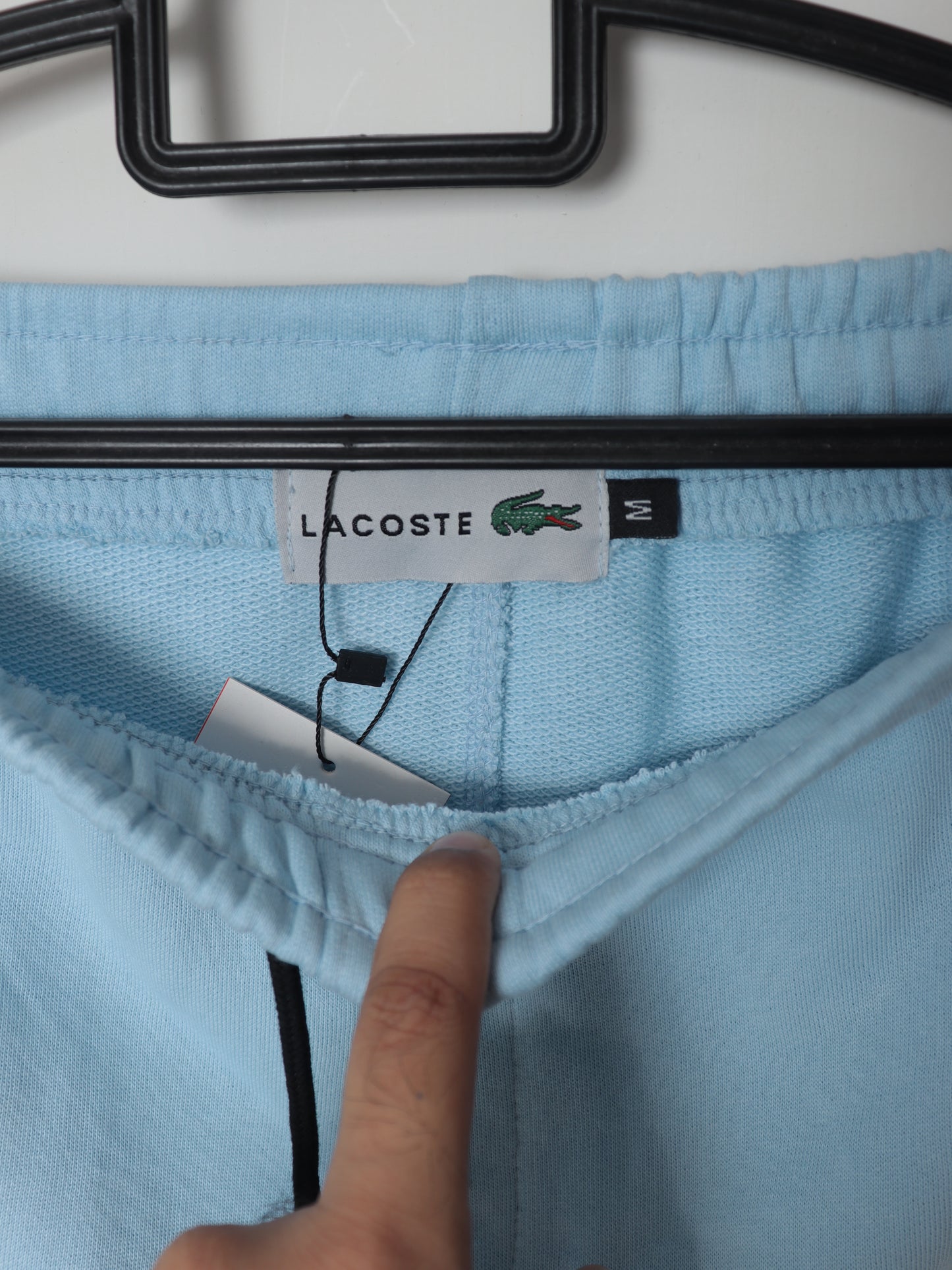 TR328-B- LCSTE COTTON TERRY BACK POCKET TROUSER "AQUA"