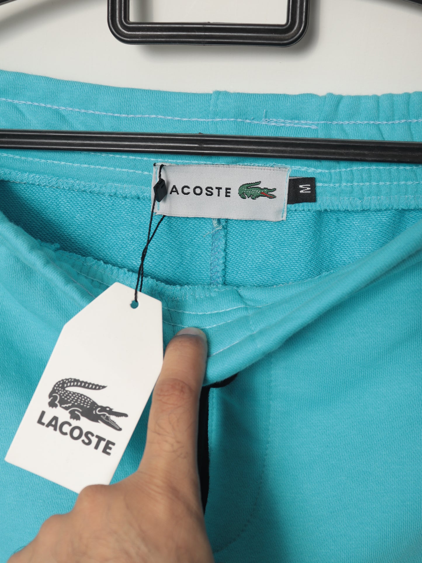 TR328- LCSTE PANEL 100% COTTON TERRY PREMIUM TROUSER "DARK AQUA"