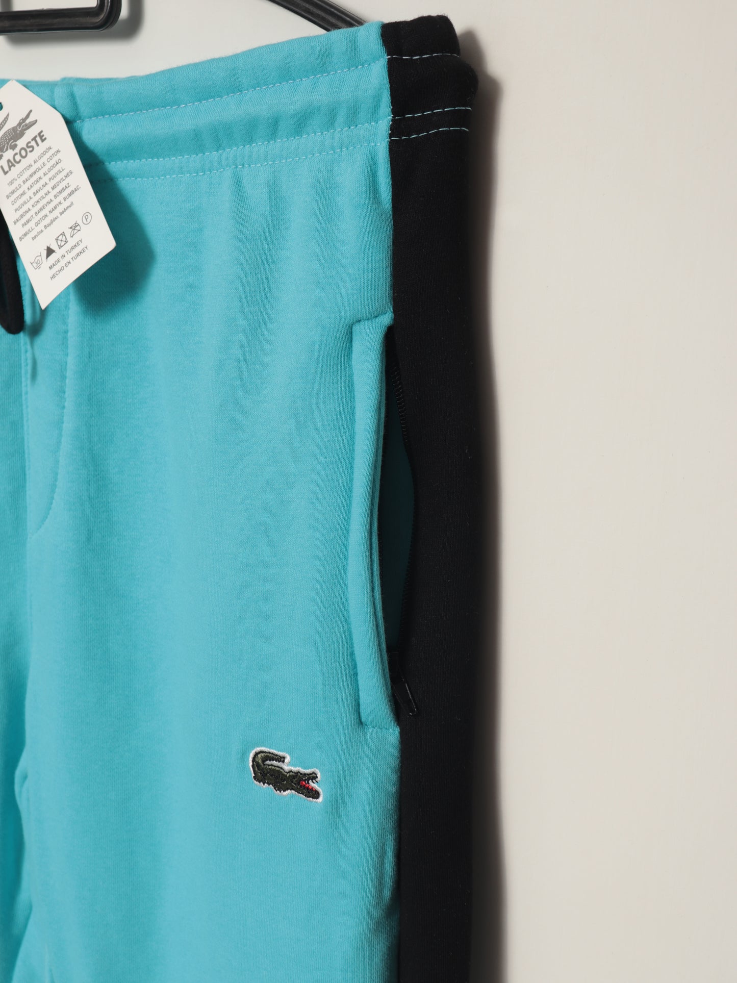 TR328- LCSTE PANEL 100% COTTON TERRY PREMIUM TROUSER "DARK AQUA"