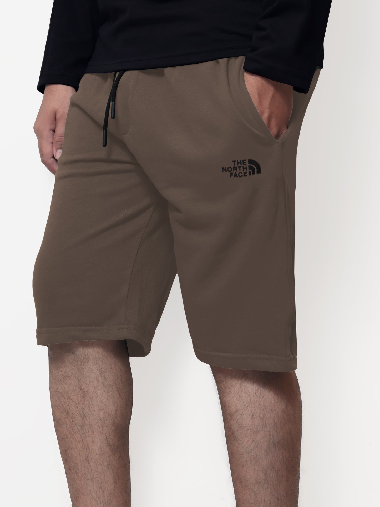 SH406- NF PREMIUM COTTON SHORTS "BROWN"