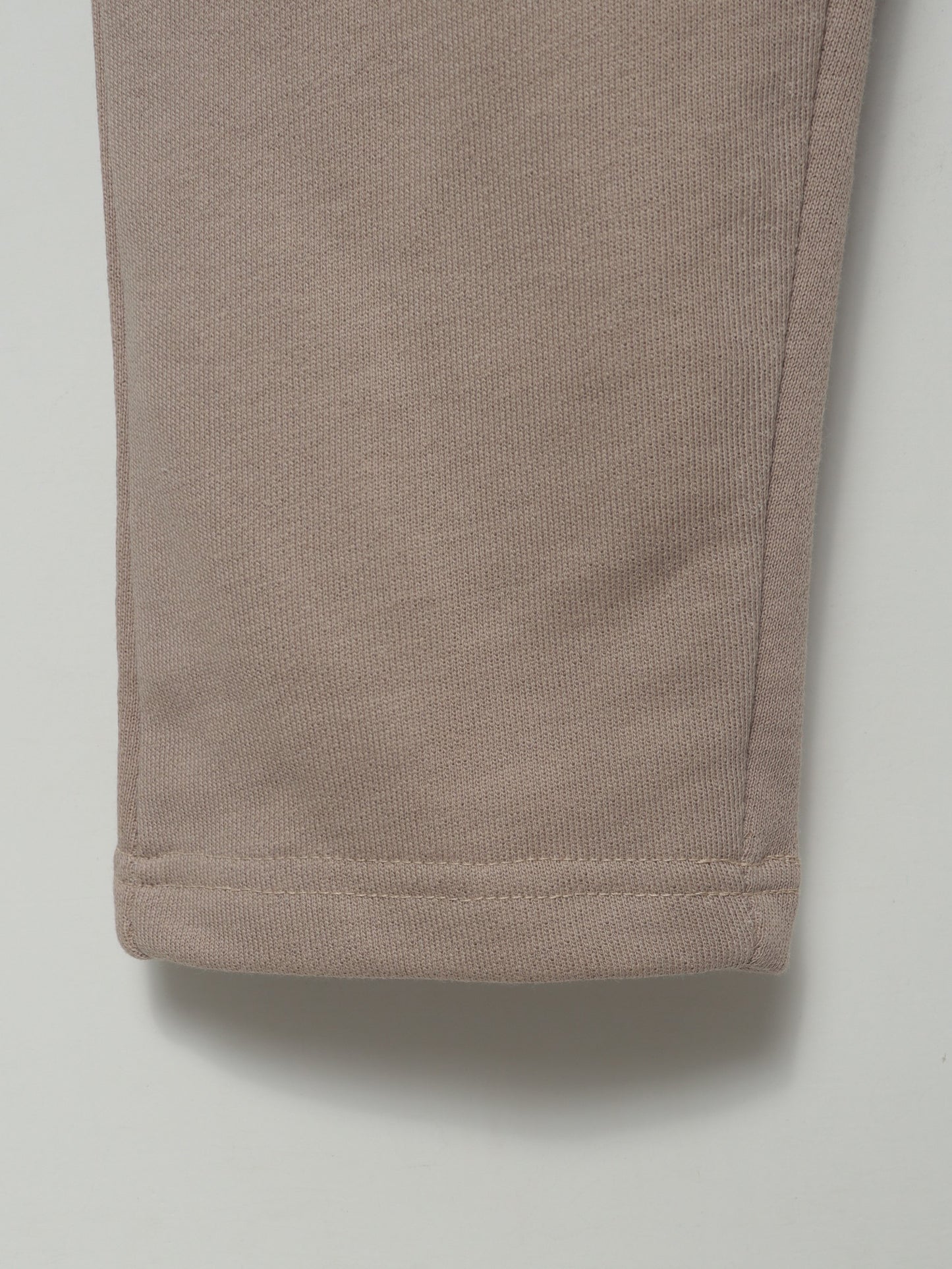 TR329-B- PRLN COTTON TERRY BACK POCKET TROUSER "BROWN"