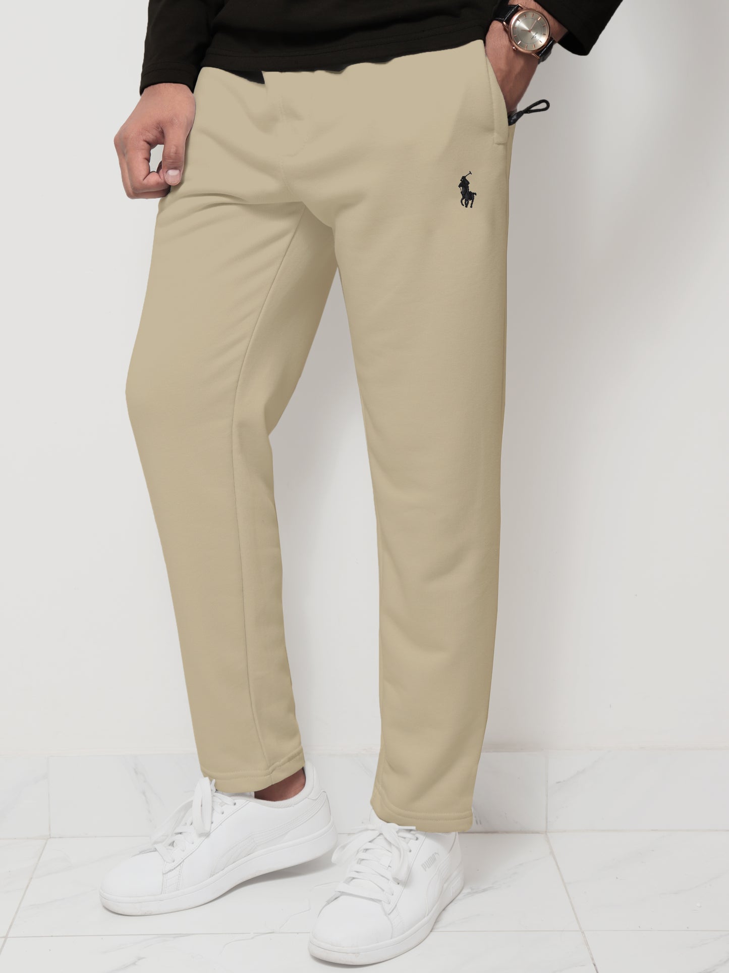TR329- PRLN 100% COTTON PREMIUM TROUSER "Beige"