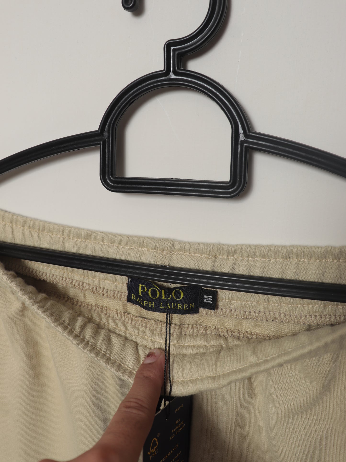 TR329- PRLN 100% COTTON PREMIUM TROUSER "Beige"
