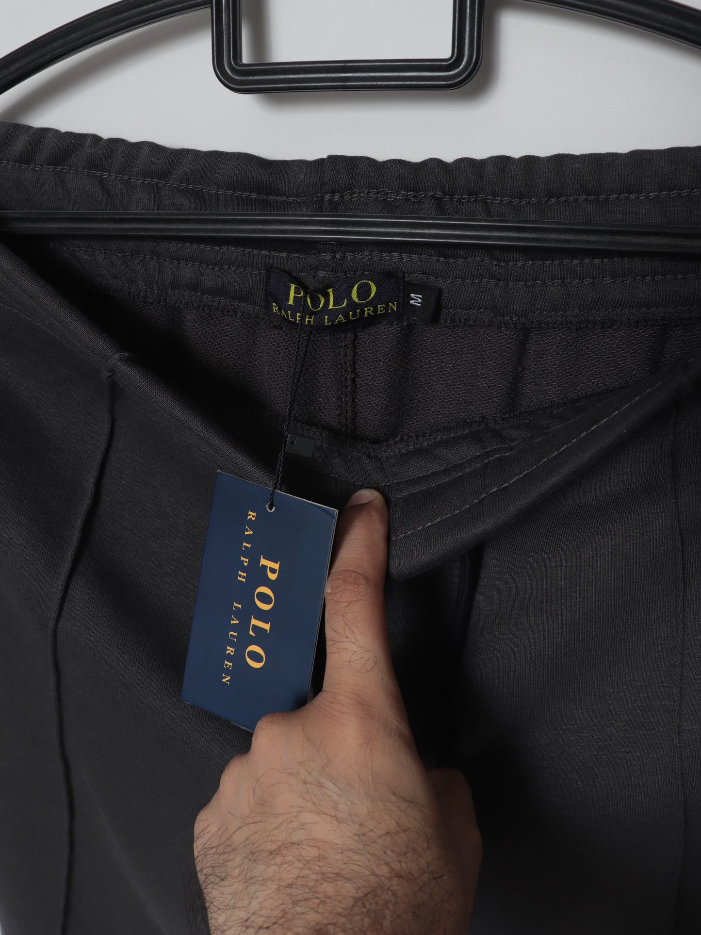 TR329.2- PRLN STRIPE 100% COTTON PREMIUM TROUSER "CHARCOAL"