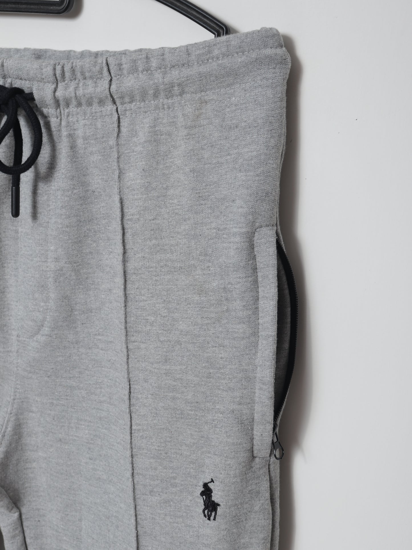 TR329.2- PRLN STRIPE 100% COTTON PREMIUM TROUSER "GREY"