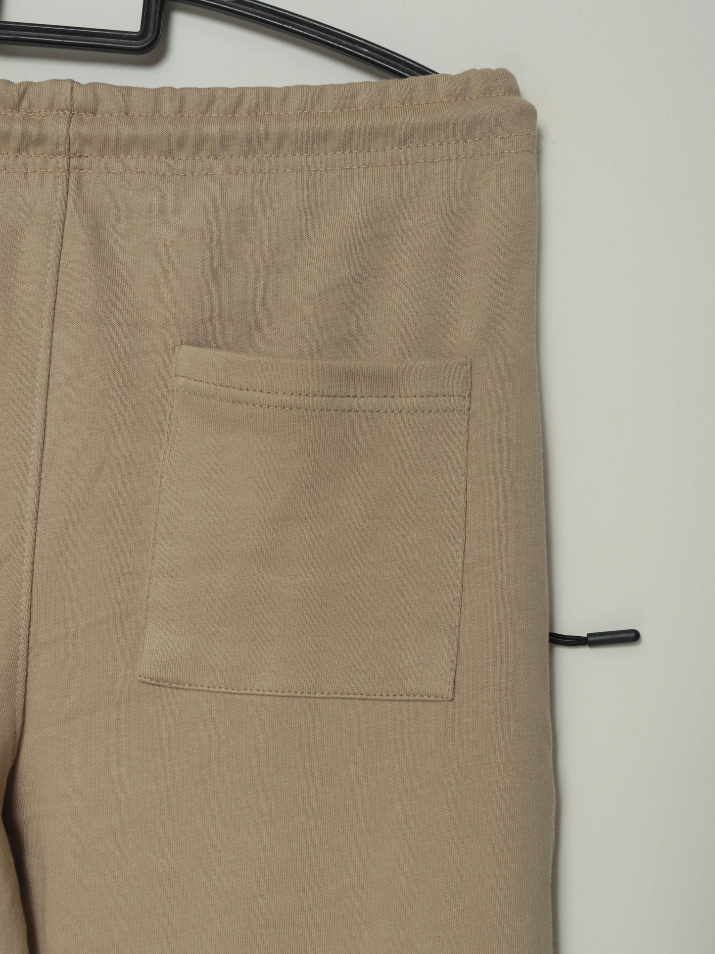 TR329-B- PRLN COTTON TERRY BACK POCKET TROUSER "KHAKI"