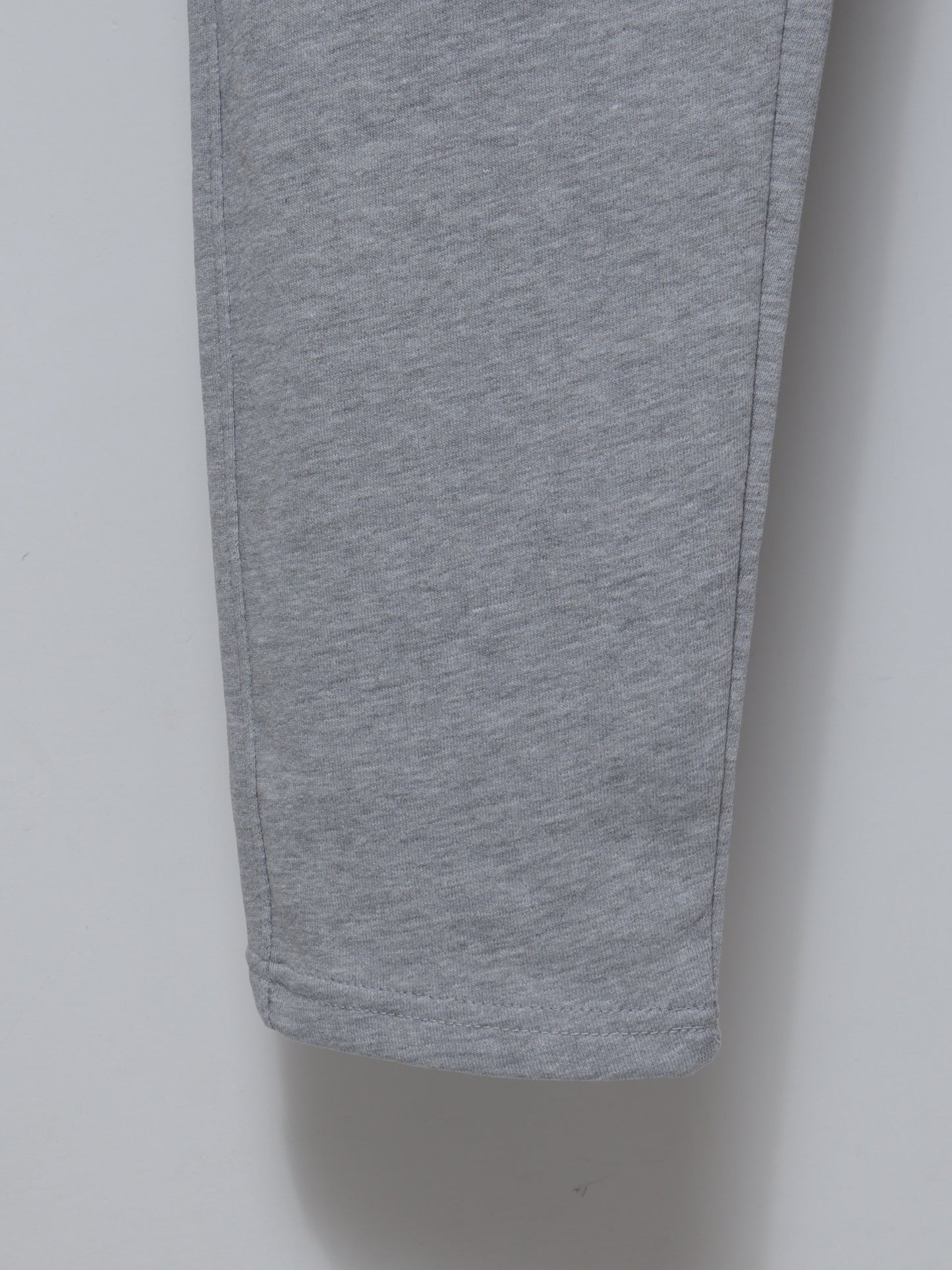 TR330- HLFGR PURE COTTON BACK POCKET TROUSER "HEATHER GREY"