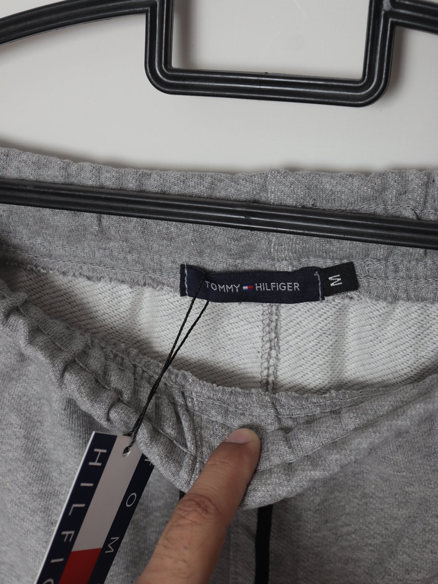 TR337-TMY PURE COTTON TERRY BACK POCKET TROUSER "GREY"