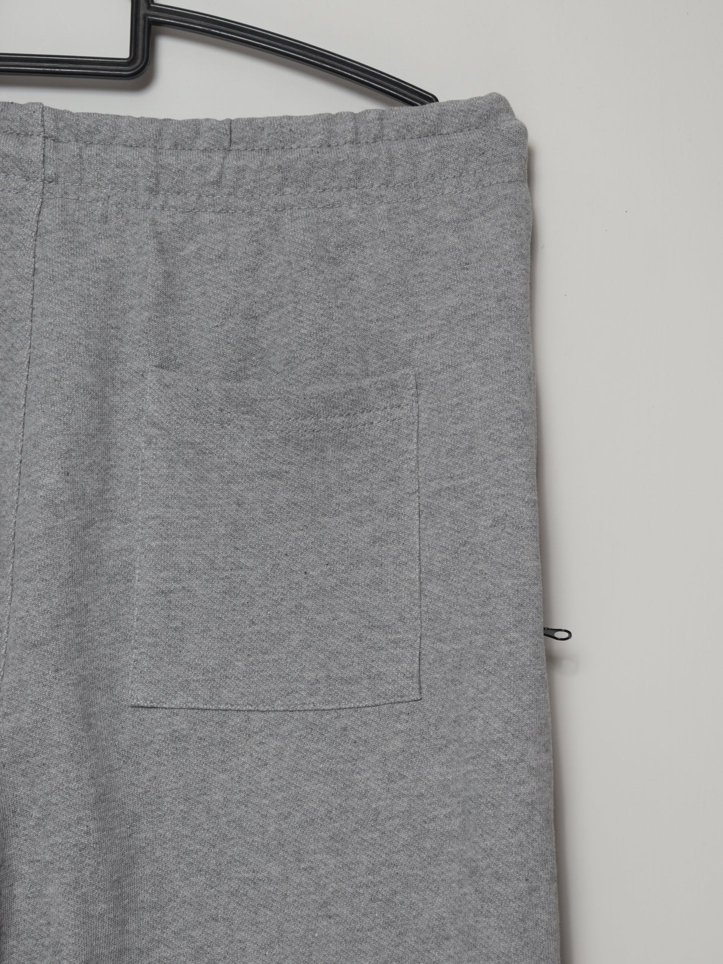 TR337-TMY PURE COTTON TERRY BACK POCKET TROUSER "GREY"