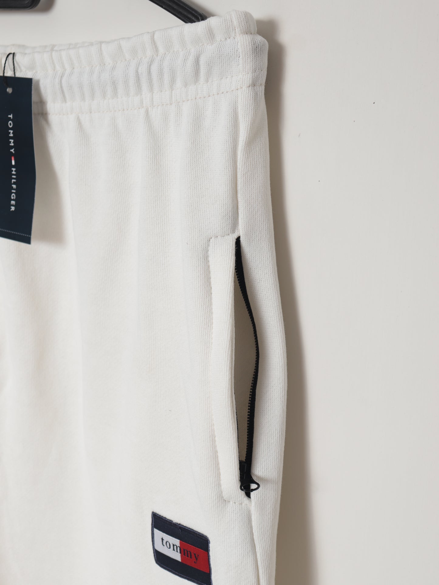 TR337-TMY PURE COTTON TERRY BACK POCKET TROUSER "EGG WHITE"