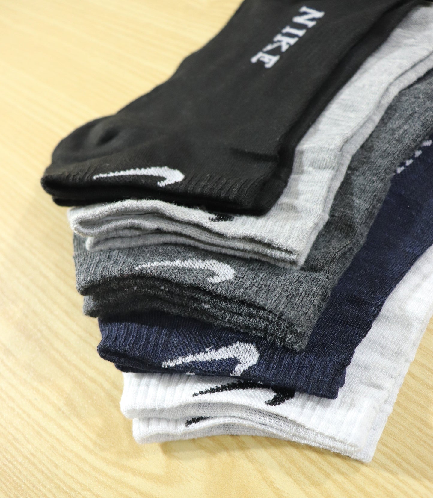 SKS026-NKE PACK OF 5 ANKLE SOCKS