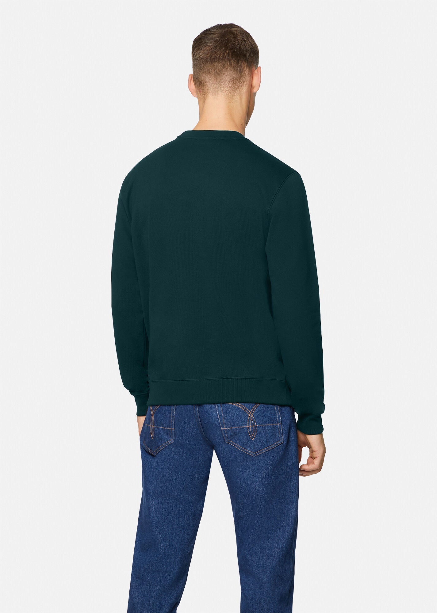 SS401-VRSC HD PRINTED TERRY SWEATSHIRT "OLIVE"