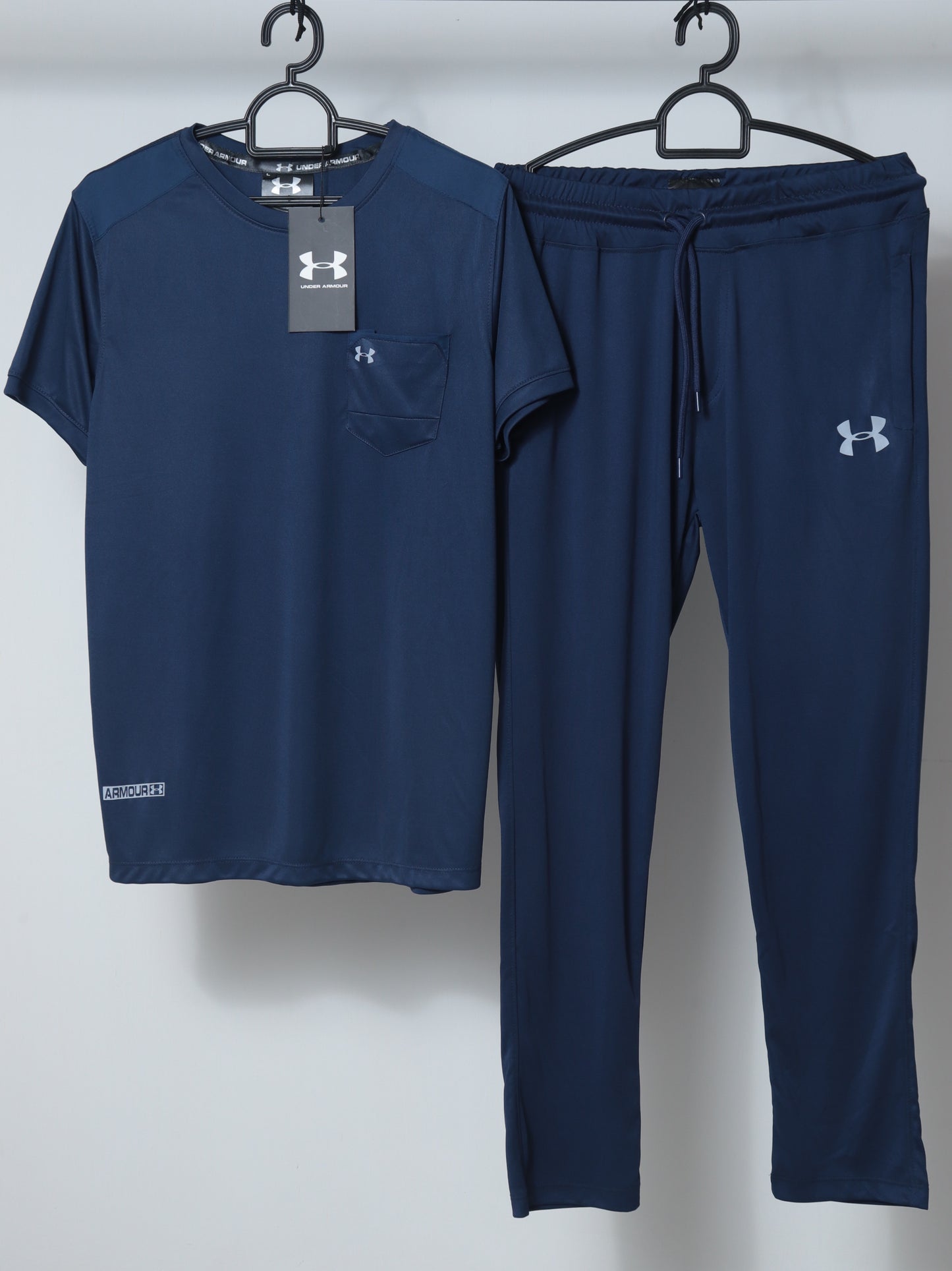 BL-TRSU602- UNARM DRI-FIT SUMMER TRACKSUIT 'NAVY'