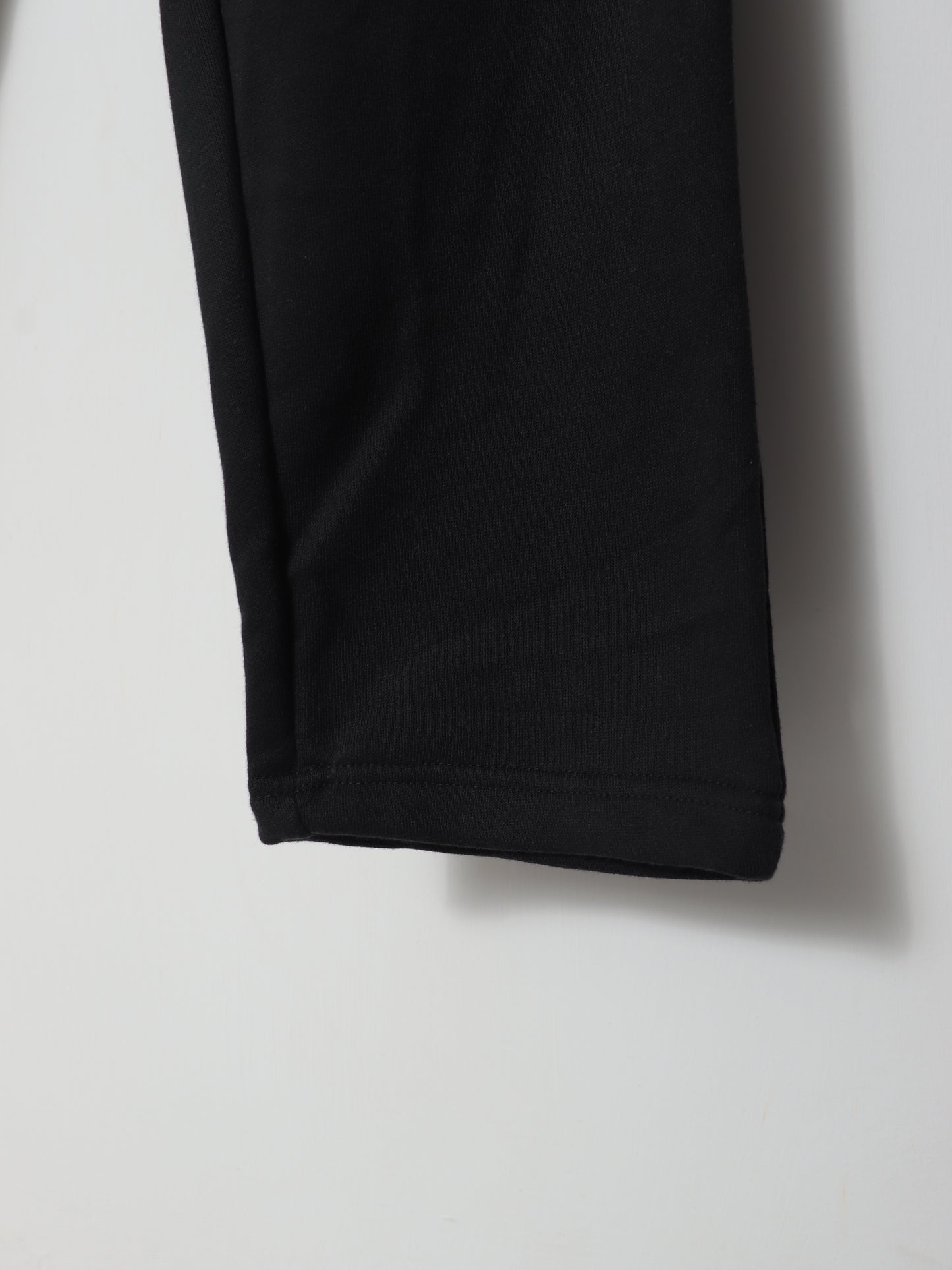 TR327- HGO COTTON TERRY PREMIUM TROUSER "BLACK"