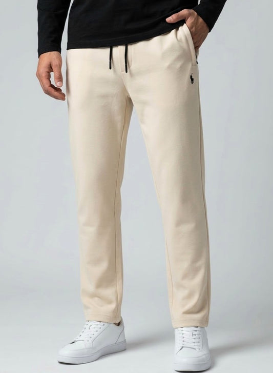 TR329-B- PRLN COTTON TERRY BACK POCKET TROUSER "SKIN"