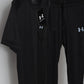 BL-TRSU602- UNARM DRI-FIT SUMMER TRACKSUIT 'BLACK'