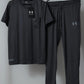 BL-TRSU602- UNARM DRI-FIT SUMMER TRACKSUIT 'GREY'