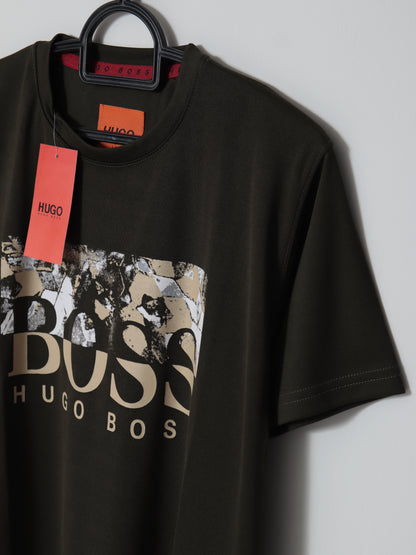 BL-TS.111- HGOBSS DRY FIT PREMIUM T SHIRT "OLIVE"