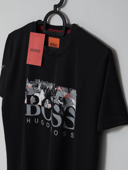 BL-TS.111- HGOBSS DRY FIT PREMIUM T SHIRT "BLACK"