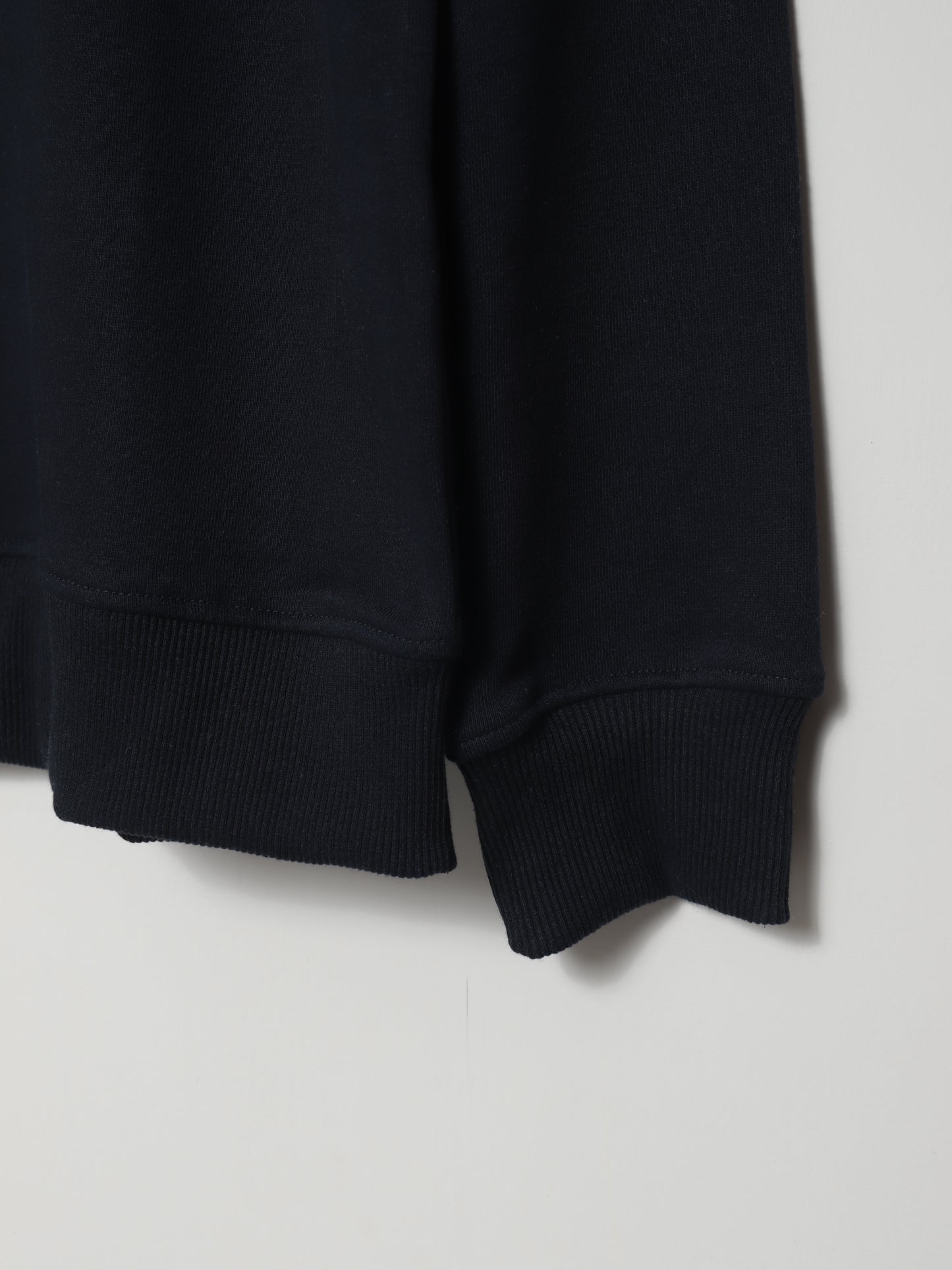 SS402- PRLN PURE COTTON DROP SHOULDER SWEATSHIRT "NAVY"
