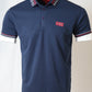 BL-PL.201- HGOBSS PREMIUM DRI FIT POLO "NAVY"