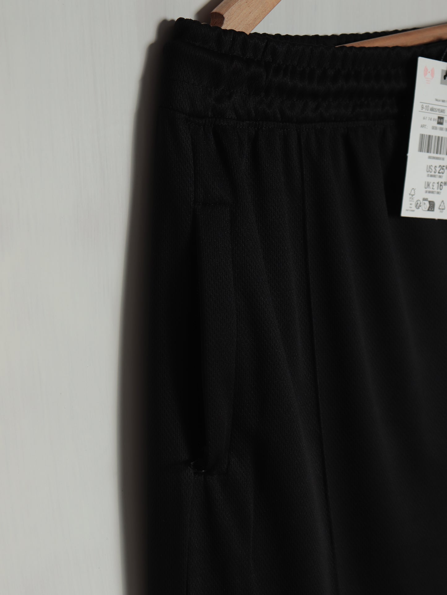 TR340- ZRA MICROFIBER VENTILATED TROUSER "BLACK"