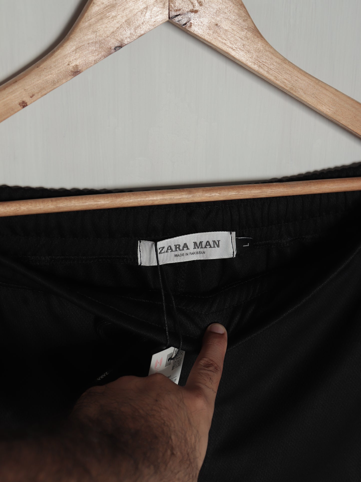 TR340- ZRA MICROFIBER VENTILATED TROUSER "BLACK"