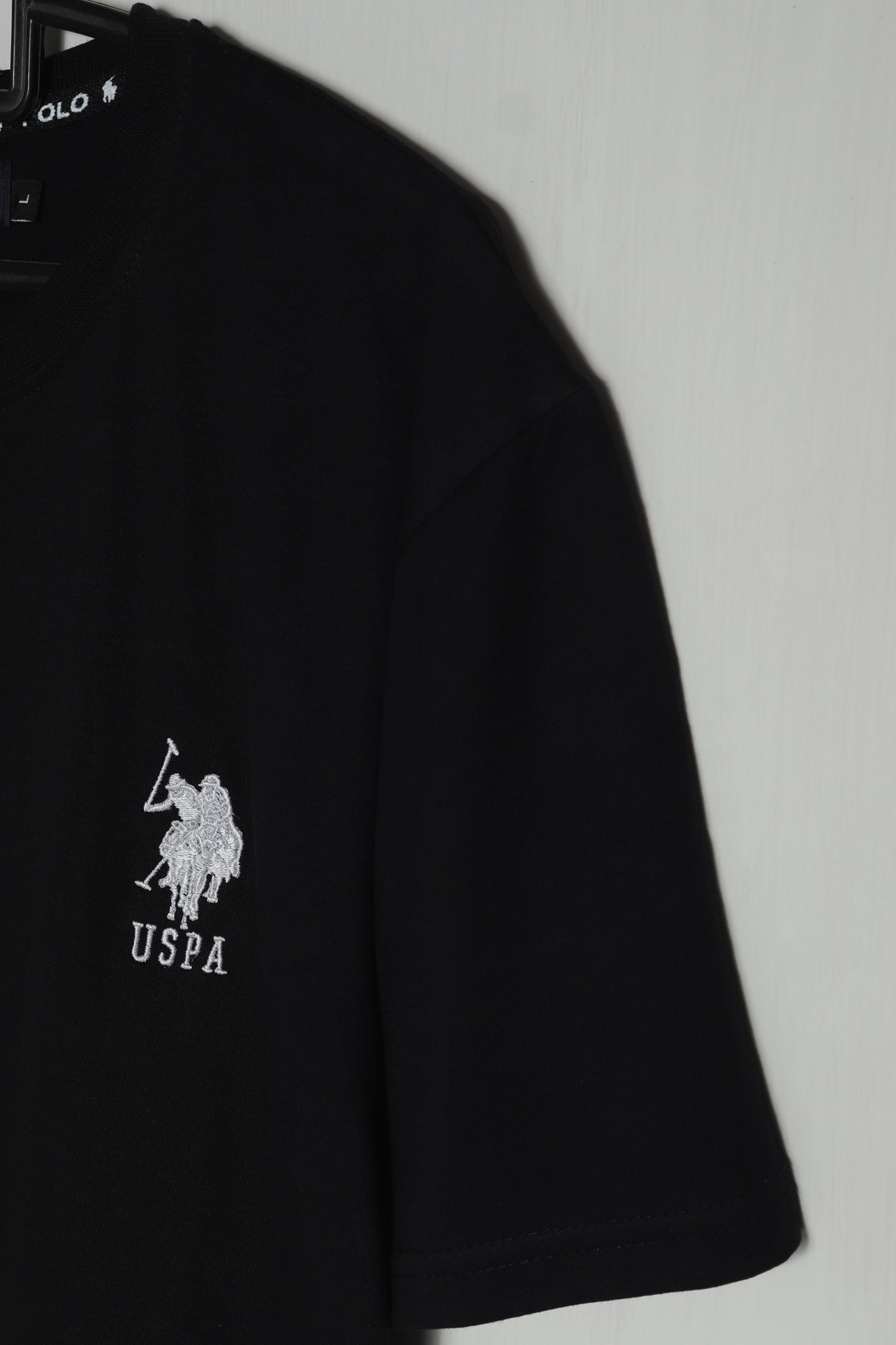 CTS5- U.S.P RELAX FIT PREMIUM COTTON T SHIRT "BLACK"