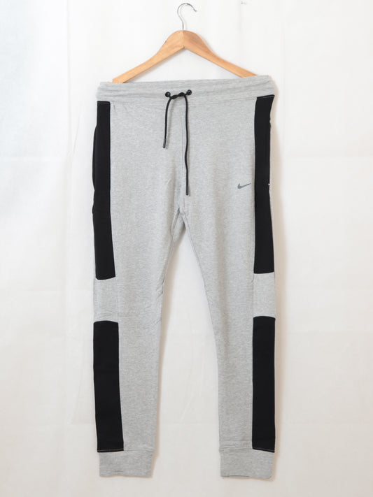 TR318-NK TERRY PANELED TROUSER "Grey"