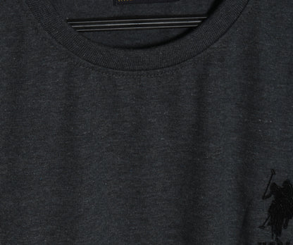 CTS5- U.S.P RELAX FIT PREMIUM COTTON T SHIRT "CHARCOAL"