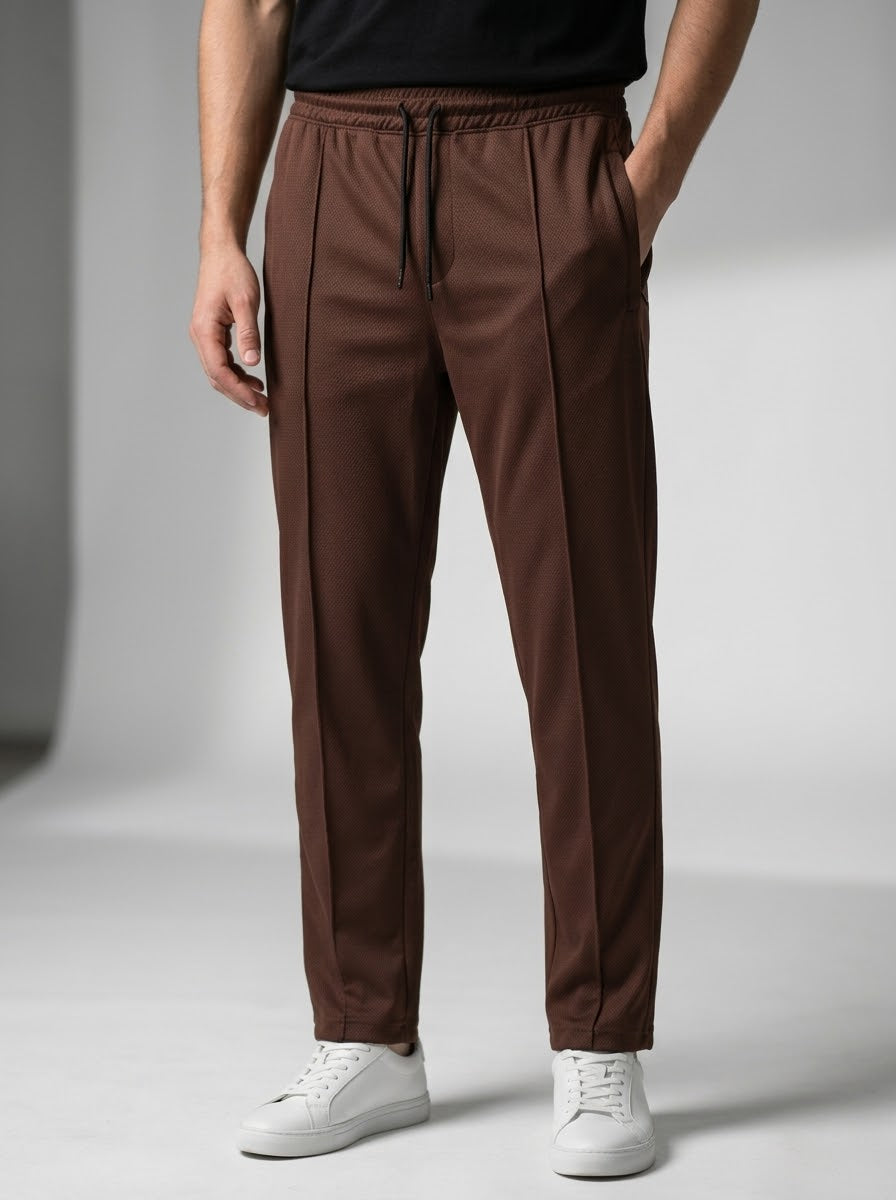 TR340- ZRA DRI-FIT MICROFIBER PREMIUM TROUSER "BROWN"