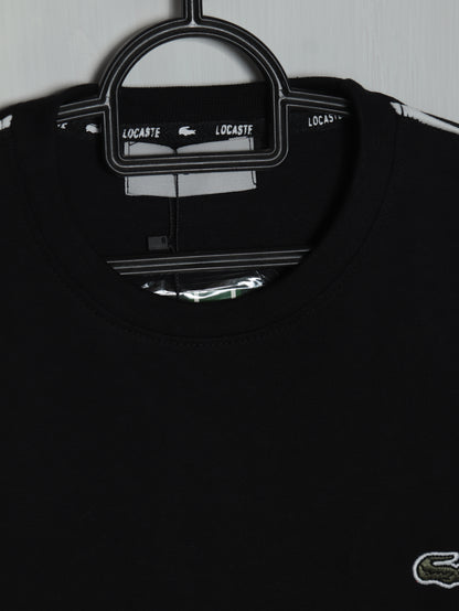 CTS1- LCSTE RELAX FIT PREMIUM COTTON T SHIRT "BLACK"
