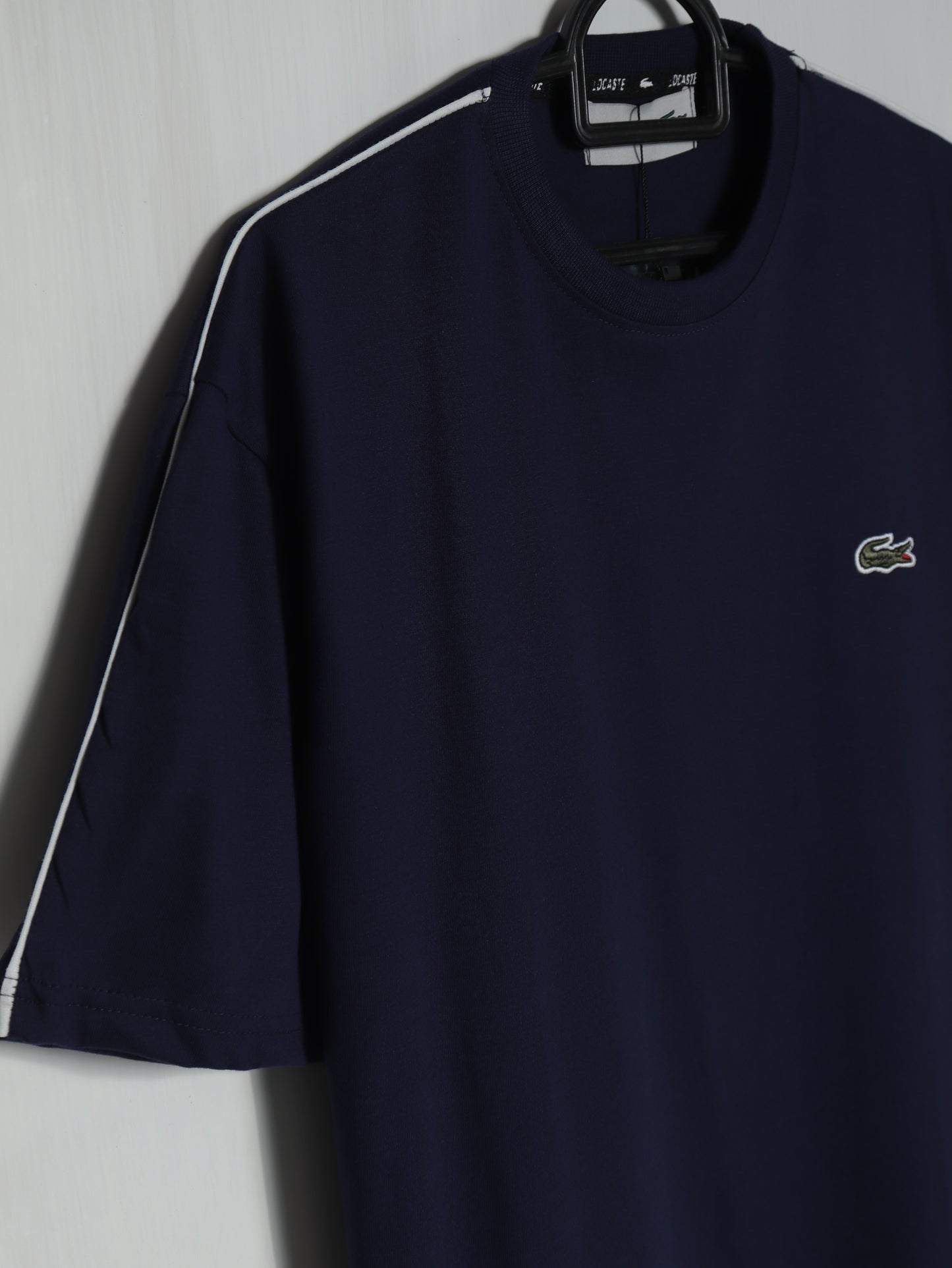 CTS1- LCSTE RELAX FIT PREMIUM COTTON T SHIRT "NAVY"