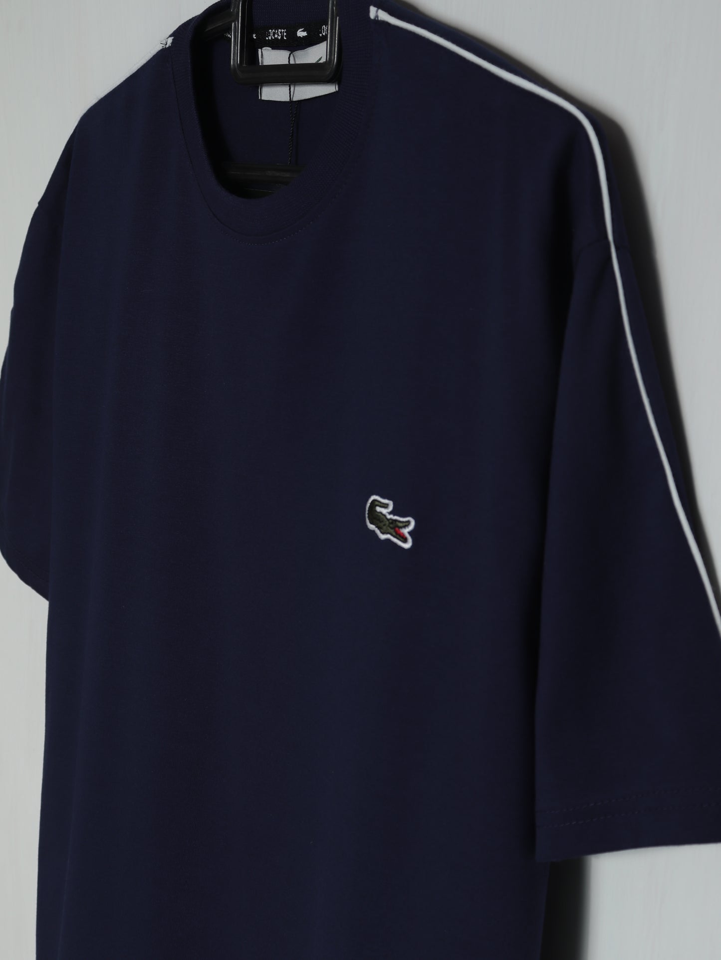 CTS1- LCSTE RELAX FIT PREMIUM COTTON T SHIRT "NAVY"