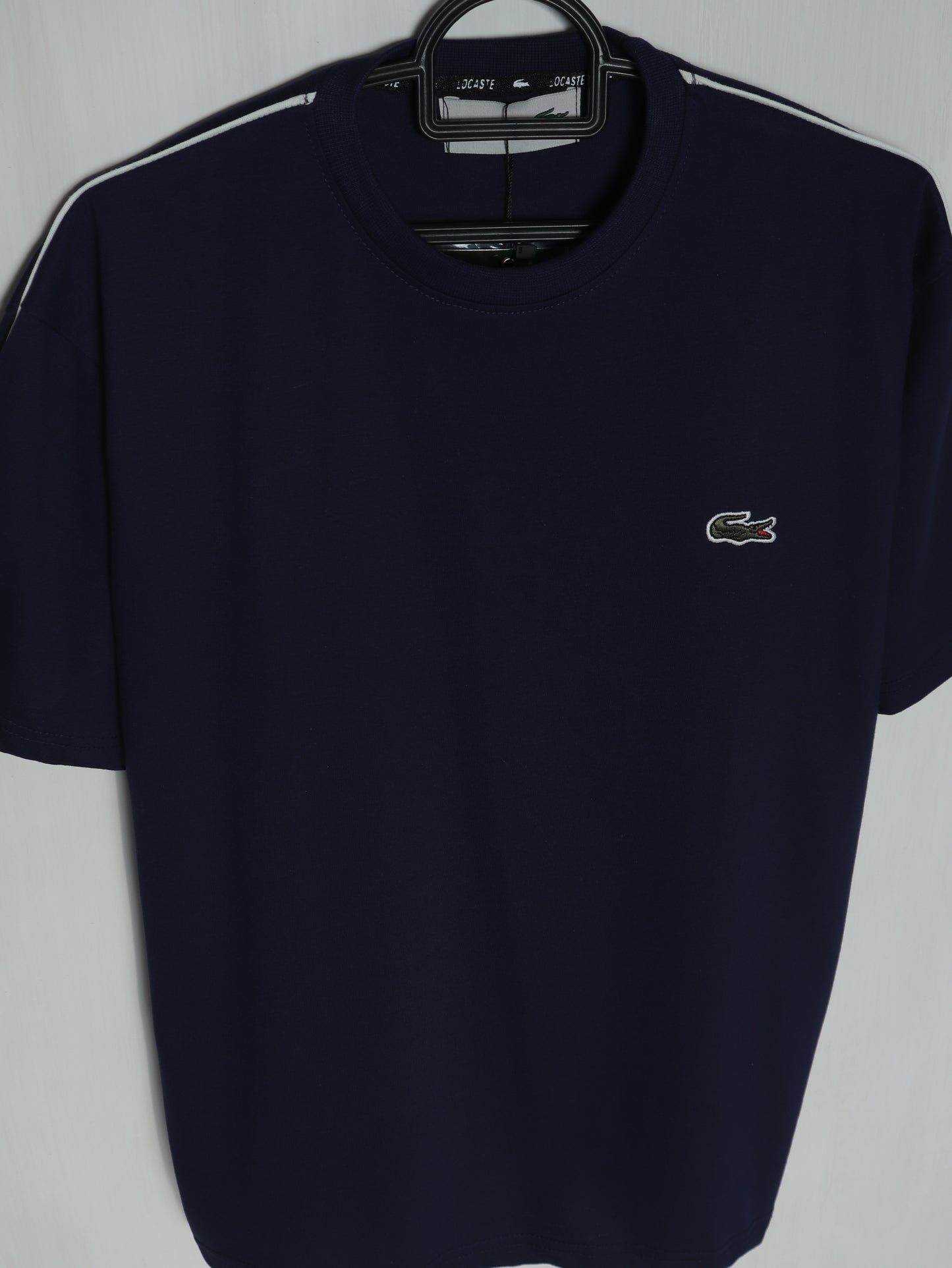 CTS1- LCSTE RELAX FIT PREMIUM COTTON T SHIRT "NAVY"