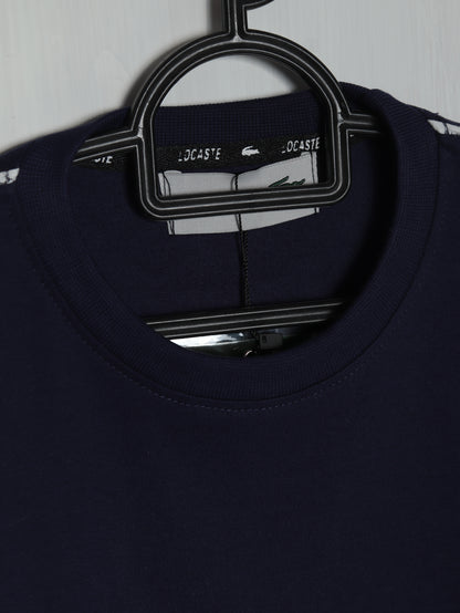 CTS1- LCSTE RELAX FIT PREMIUM COTTON T SHIRT "NAVY"