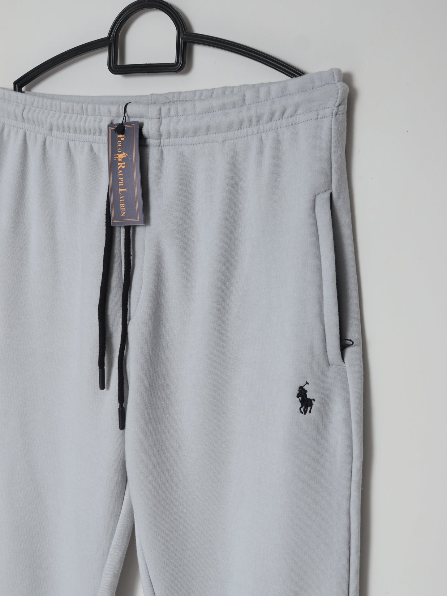 TR329- PRLN COTTON TERRY BACK POCKET TROUSER "BLUE STEEL"