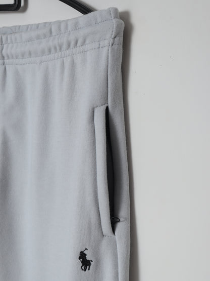 TR329- PRLN COTTON TERRY BACK POCKET TROUSER "BLUE STEEL"