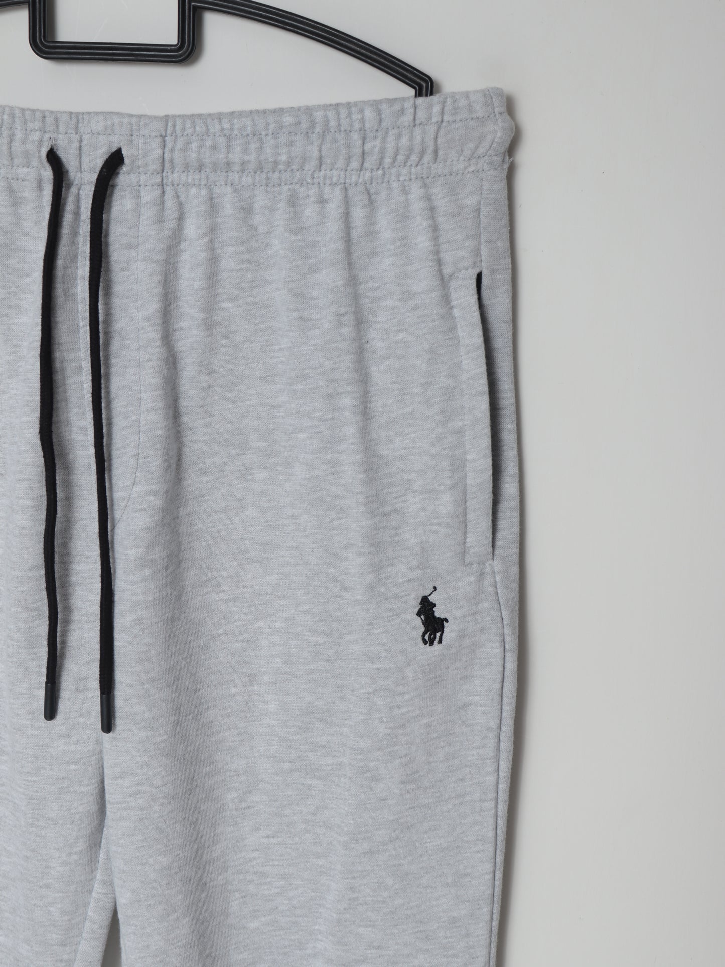 TR329- PRLN COTTON TERRY BACK POCKET TROUSER "NEW GREY"