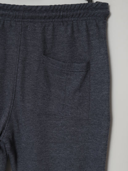 TR329- PRLN COTTON TERRY BACK POCKET TROUSER "TEXTURE NAVY"