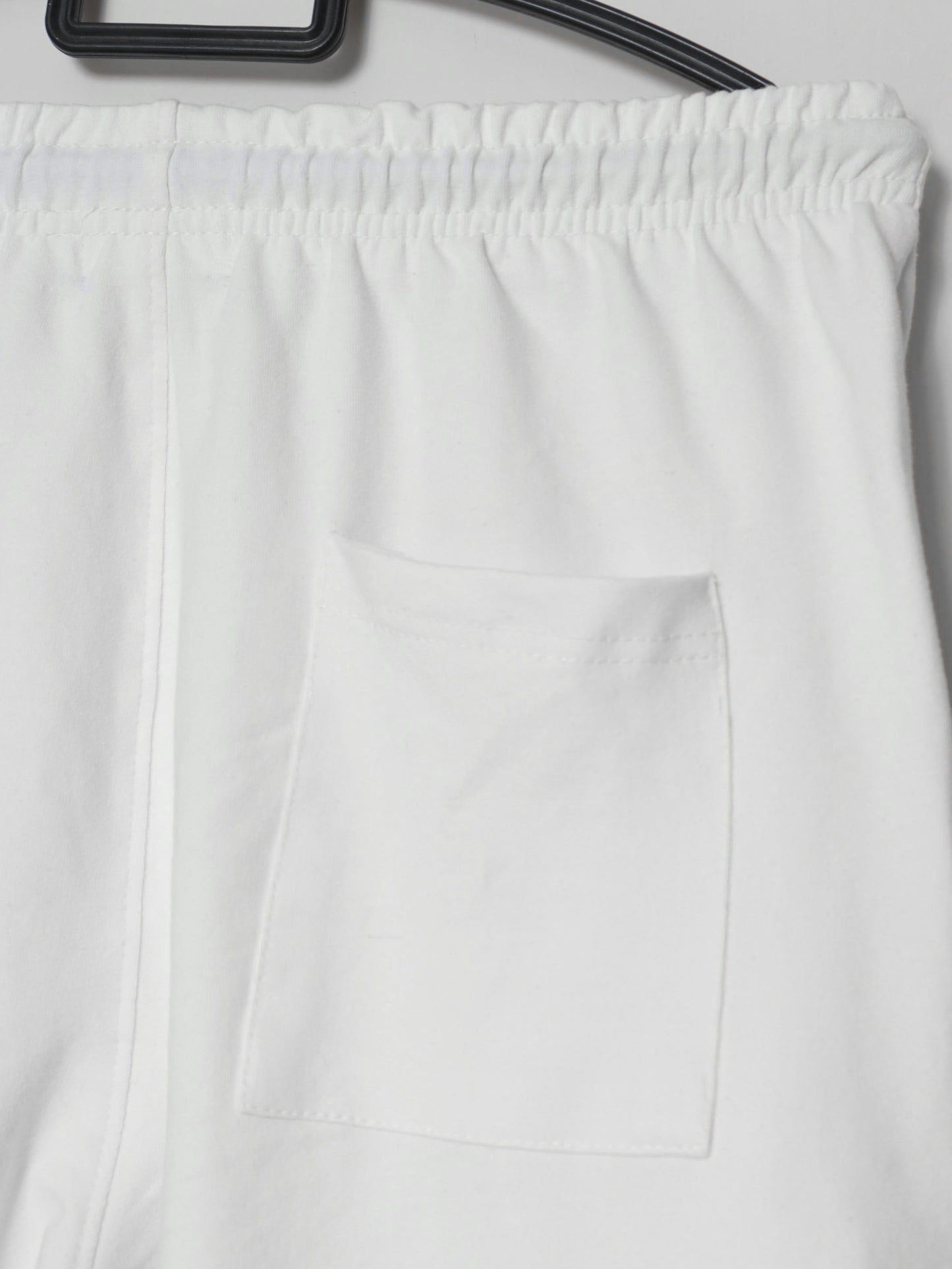 TR329- PRLN COTTON TERRY BACK POCKET TROUSER "WHITE"