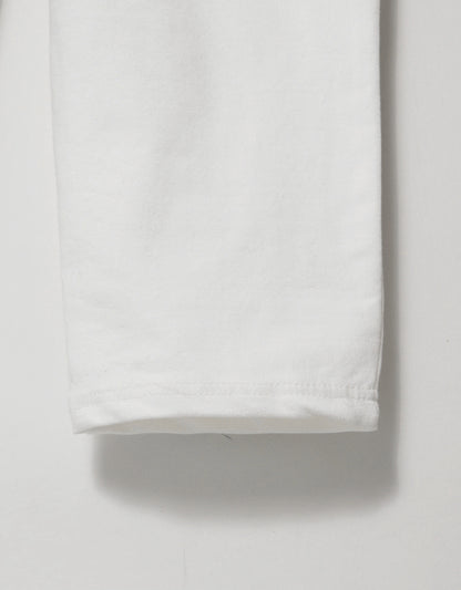 TR329- PRLN COTTON TERRY BACK POCKET TROUSER "WHITE"