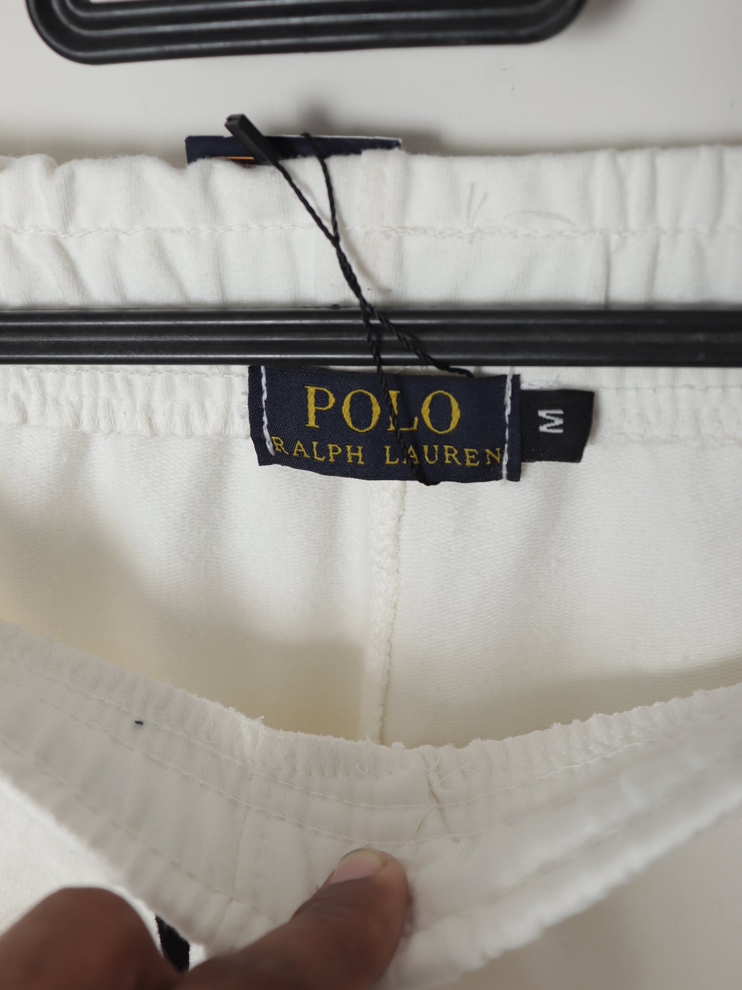 TR329- PRLN COTTON TERRY BACK POCKET TROUSER "WHITE"