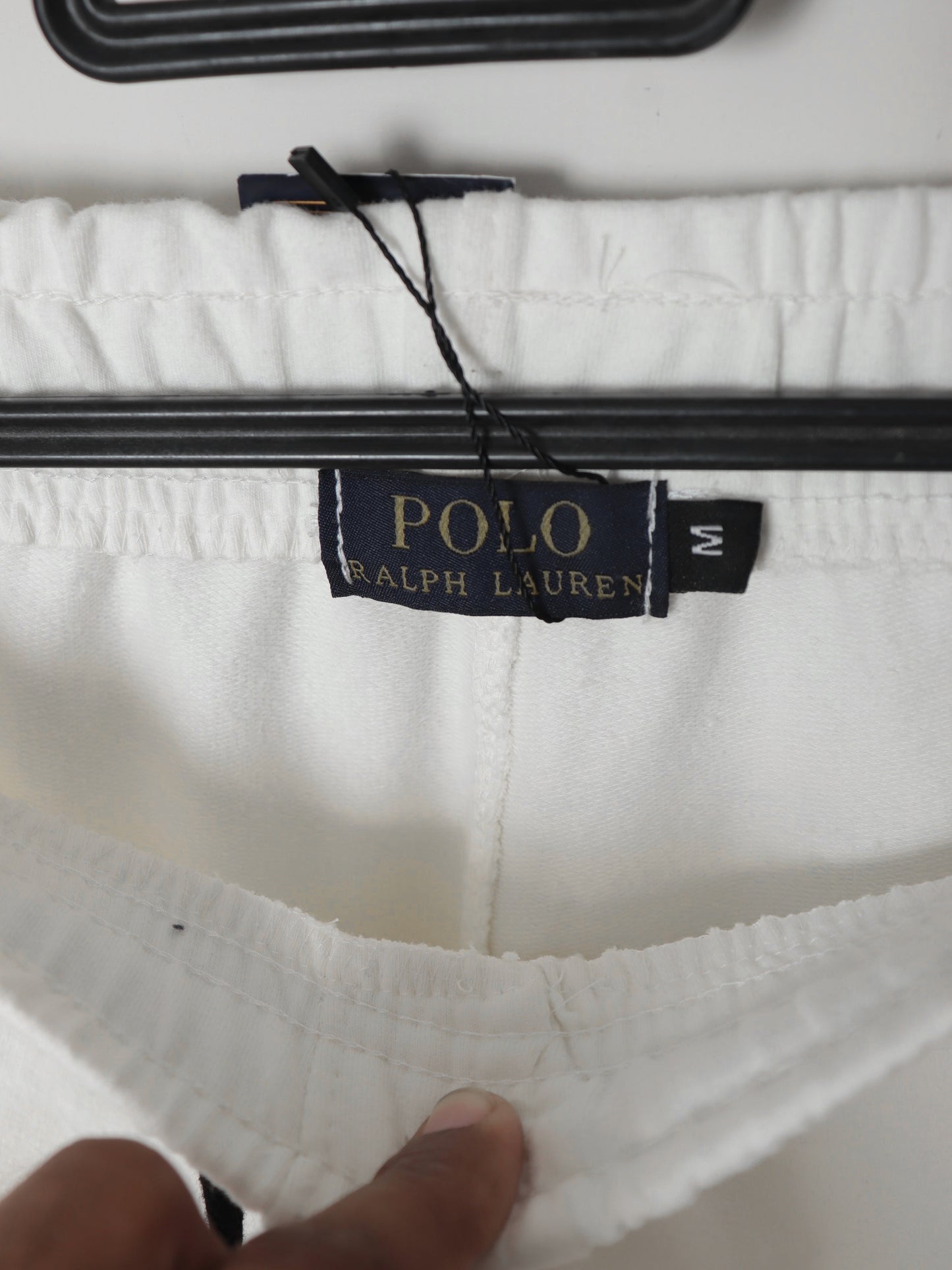 TR329- PRLN COTTON TERRY BACK POCKET TROUSER "WHITE"