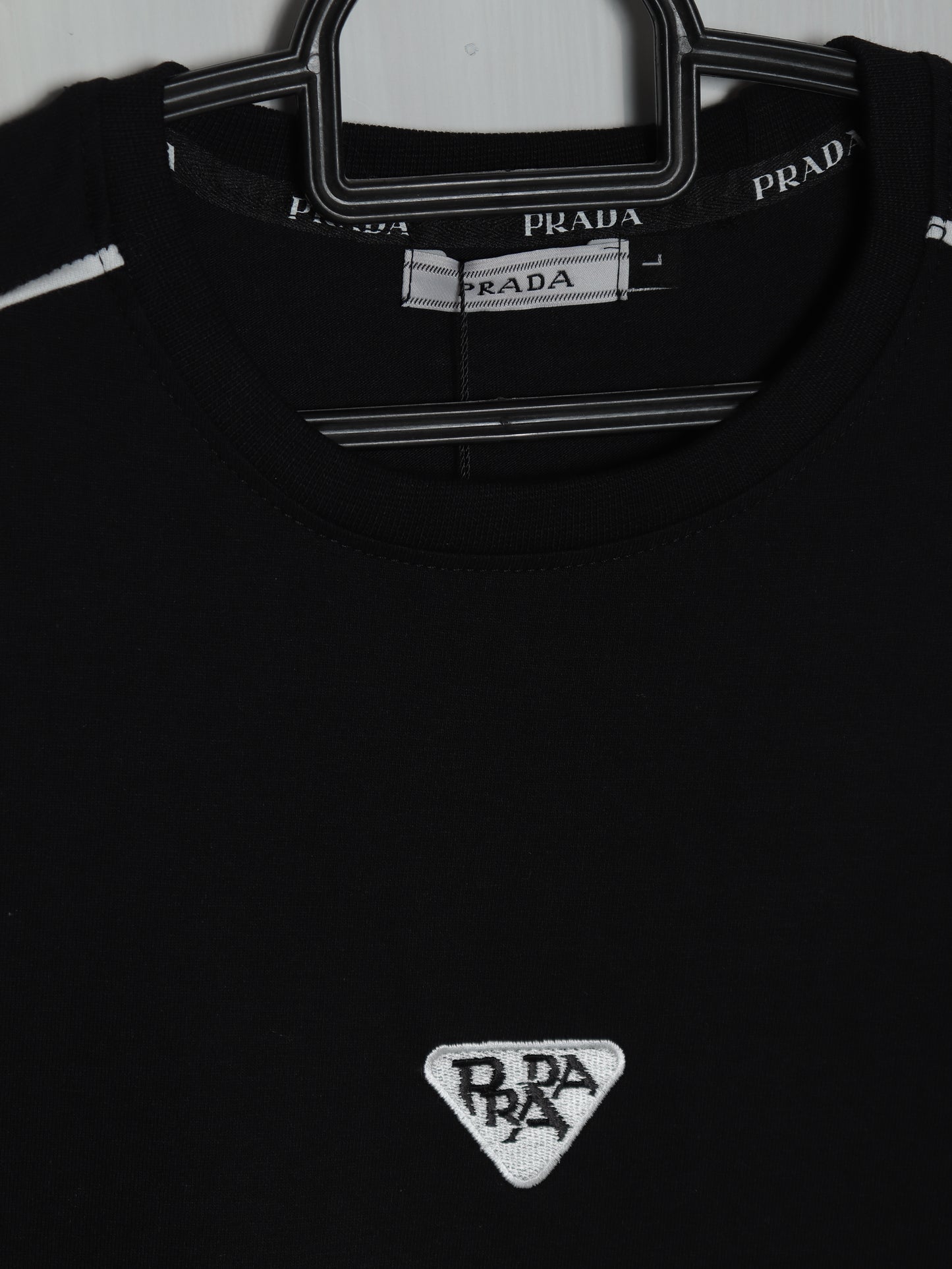 CTS2- PRDA RELAX FIT PREMIUM COTTON T SHIRT "BLACK"