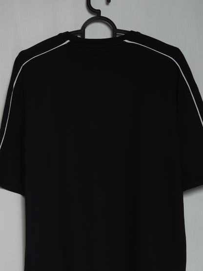 CTS2- PRDA RELAX FIT PREMIUM COTTON T SHIRT "BLACK"
