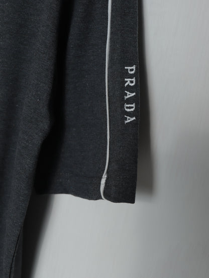 CTS2- PRDA RELAX FIT PREMIUM COTTON T SHIRT "CHARCOAL"
