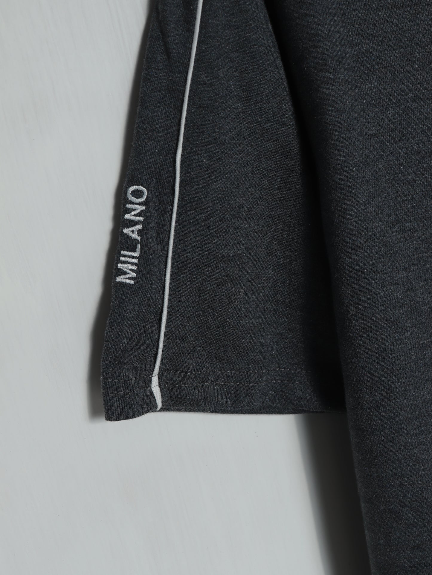 CTS2- PRDA RELAX FIT PREMIUM COTTON T SHIRT "CHARCOAL"