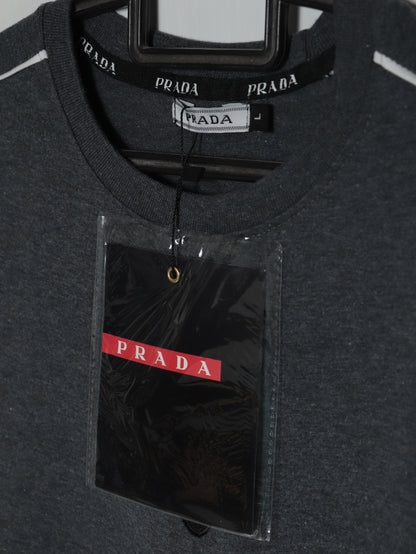 CTS2- PRDA RELAX FIT PREMIUM COTTON T SHIRT "CHARCOAL"